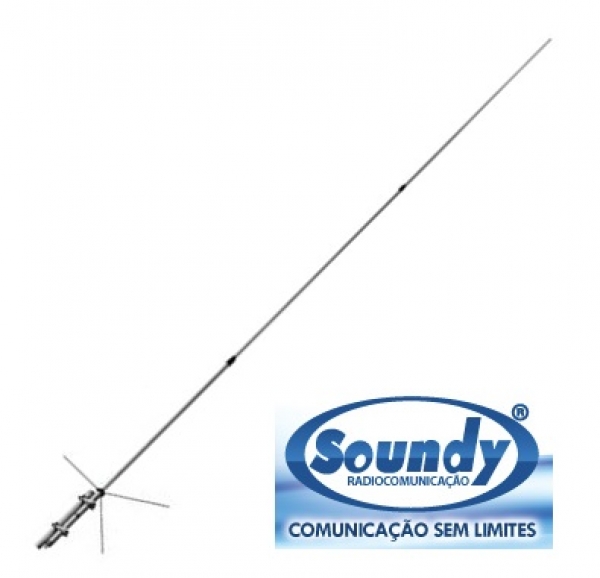 Comet GP-9B Antena - Dual Band - Versão p/ o BRASIL (144-148MHz VHF e ...